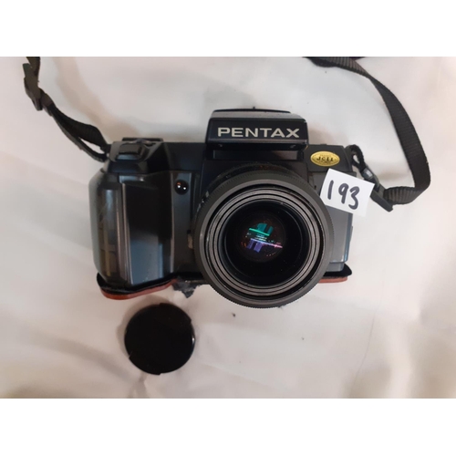 193 - Pentax SFX Camera with Case.