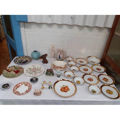 28 - Box to Include Fruit Bowl Set, Royal Doulton Series Ware, Money Box, Jug, Vase etc.