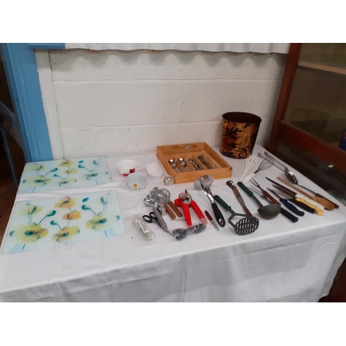 38 - Selection of Assorted Cutlery & Kitchen Utensils.