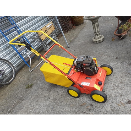 647 - Wolf Tool Petrol Garden Scarifier.