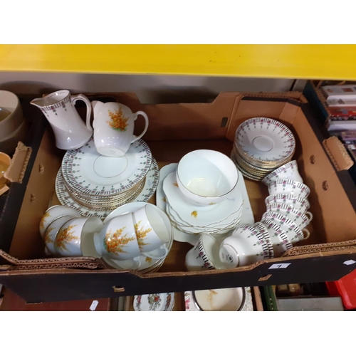 9 - 20 Piece Floral Bone China Tea Set & Royal Albert 36 Piece Vintage Tea Set.