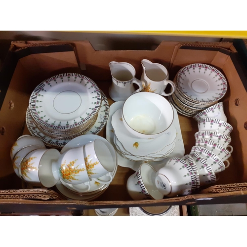 9 - 20 Piece Floral Bone China Tea Set & Royal Albert 36 Piece Vintage Tea Set.