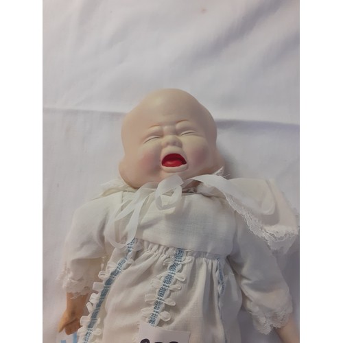 Bisque Three Faced Vintage Porcelain