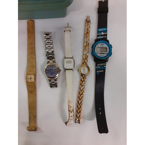 173 - Quantity of Assorted Watches & Costume Jewellery.