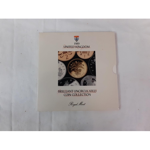 432 - Royal Mint United Kingdom Brilliant Uncirculated Coin Collection 1989.