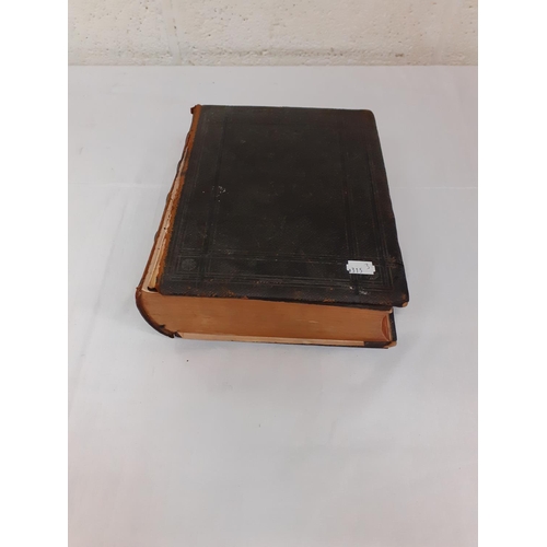 185 - Vintage Welsh Bible with 