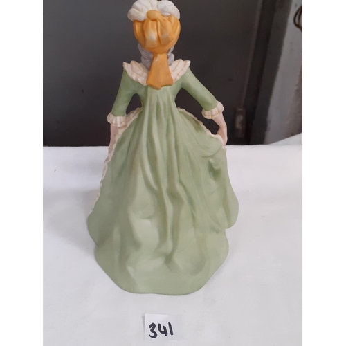 341 - Franklin Porcelain Limited Edition Hand Painted Marie Antoinette Figure c.1982 Height c.20.5cm (c.8”... 