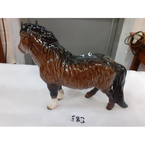 383 - Beswick Shetland Pony Model 1033.