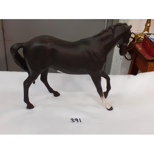 391 - Beswick Black Beauty Matt Finish Model 2466.