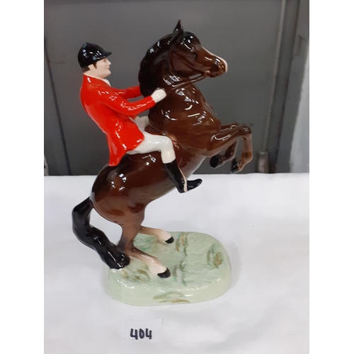 404 - Beswick Rearing Horse & Rider Model 868.