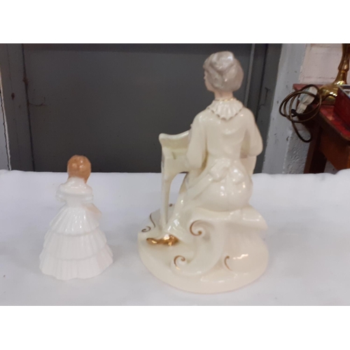 412 - Royal Doulton Enchantment Collection Musicale HN 2756 & Julie HN 2995.