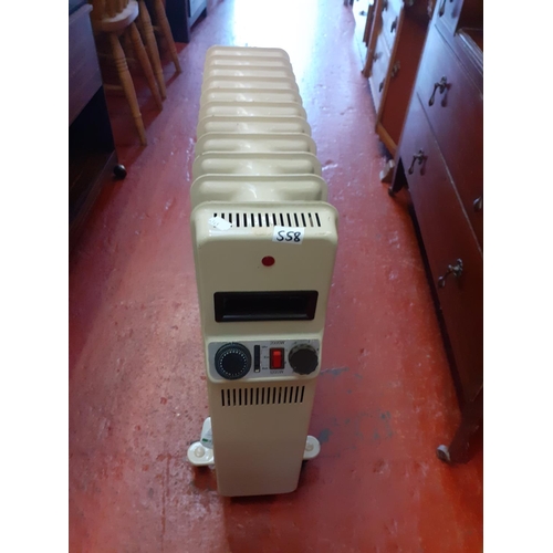 558 - Heller 2000w Electric Oil Radiator.