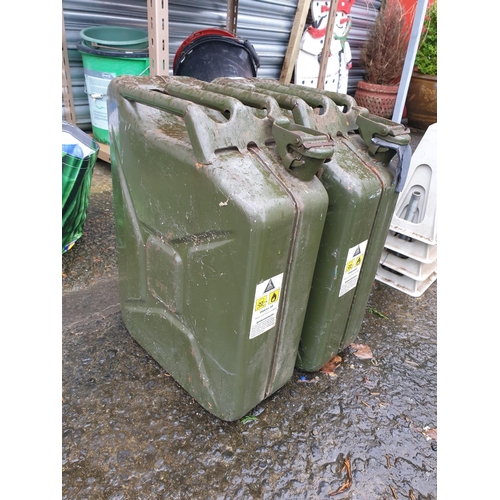 629 - Two 20L Gerry Cans.