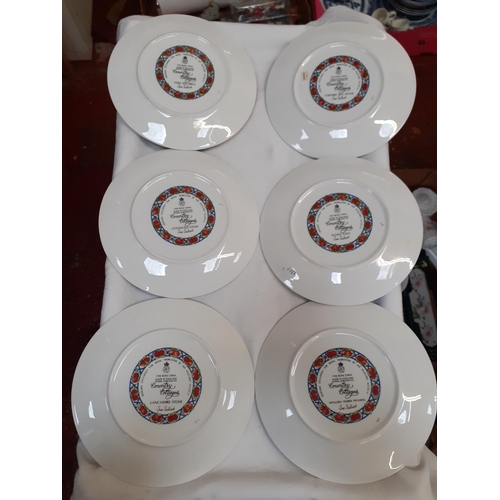 278 - Set of Six Royal Worcester 