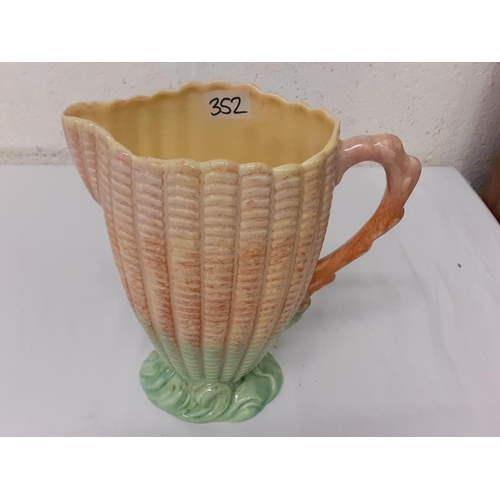 352 - Sylvac Corn Jug - approx 24cm tall.