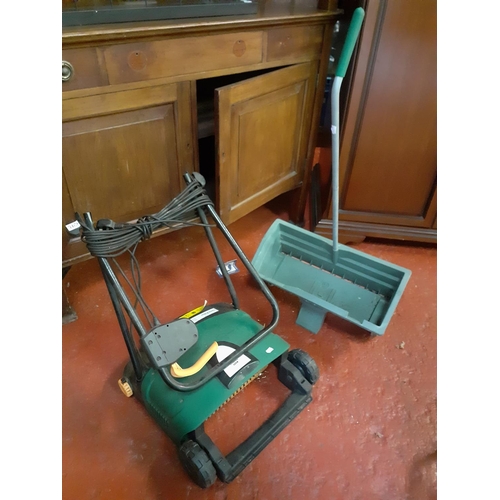 593 - Electric Scarifier & Lawn Raker FPLR 400.