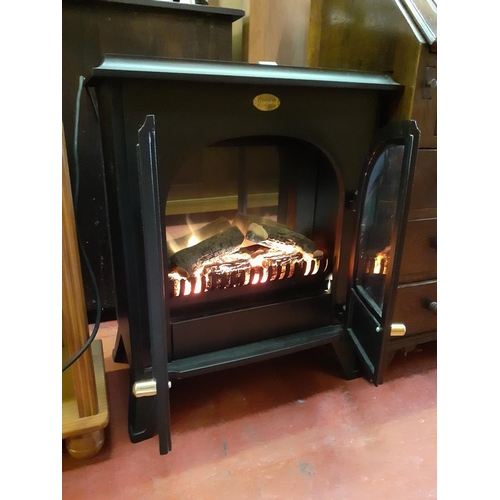 604 - Dimplex Log Stove Style Electric Fire.