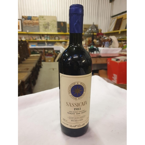 243A - Unopened Bottle of 1983 Sassicaia 