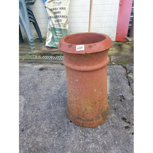 646 - Terracotta Chimney Pot - approx 18