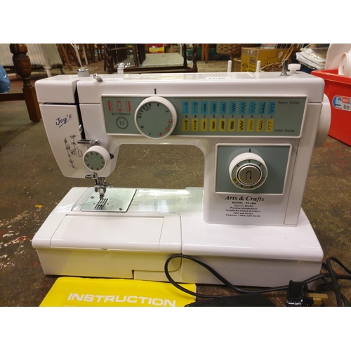 106 - Electric Joy's Arts & Crafts Model PF1000 Sewing Machine.