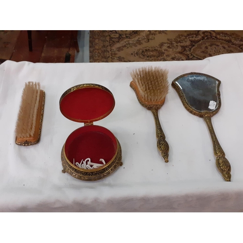 238 - Vintage Four Piece Dressing Table Set.