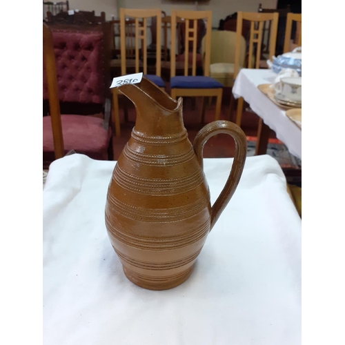 386 - Vintage French Terracotta Ewer.