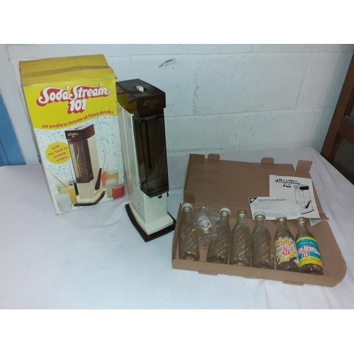 50 - Box to Include Retro Soda Stream 101 in Box, Camping Gas Stove, Spirograph Set, Jardinière, Tableclo... 