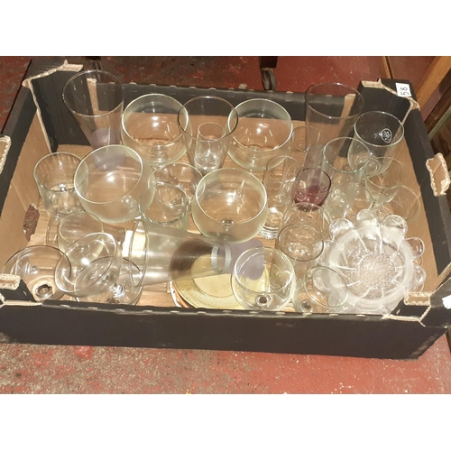 58 - Box of China and Glassware.