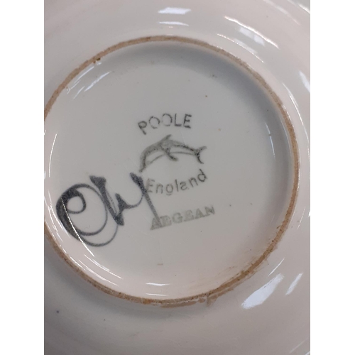 380 - Poole Aegean Ashtray Diameter c.18cm.