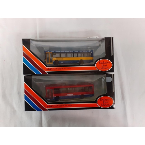 415 - Boxed Exclusive First Editions Plaxton Pointer Dennis Dart Metroline Bus 20601 & Plaxton Pointer Den... 