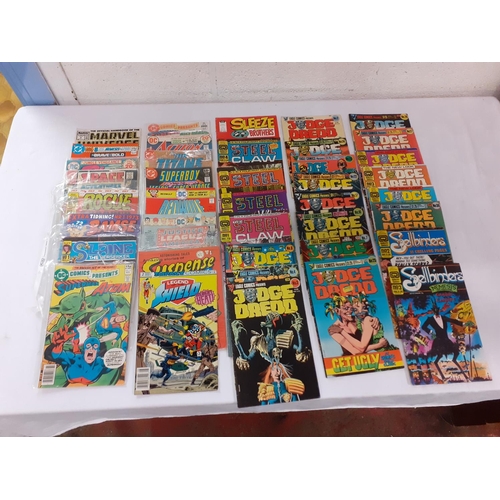 261 - 40 Mixed Comics Including 19 Judge Dredd.