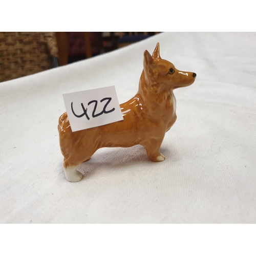 422 - Small Beswick Corgi Dog Figure.