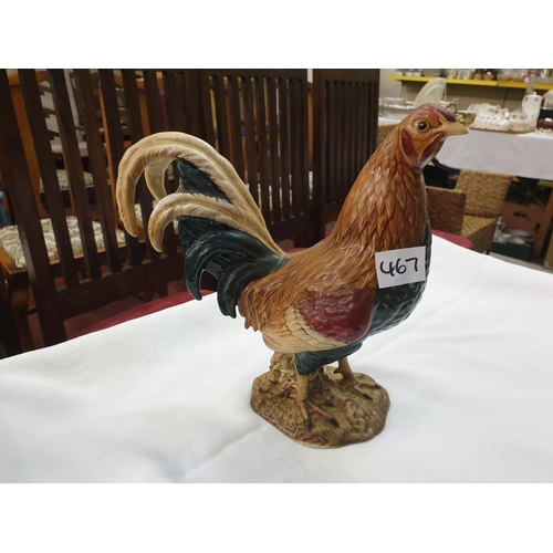 467 - Beswick Cockerel model 2059 - small tail restoration.