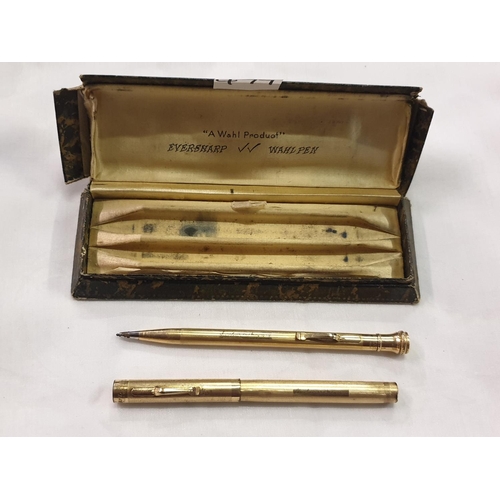 477 - Boxed Eversharp Wahlpen Pen & Pencil Set.