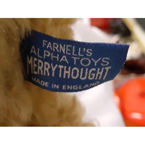 269 - Large Merrythought Articulated Special Edition No.395 Edward Christopher Robin's Teddy Bear for Farn... 