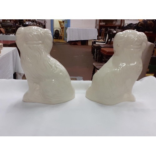 415 - Pair of Royal Doulton Spaniels 1375-5 Height c.19cm (c7.5”).