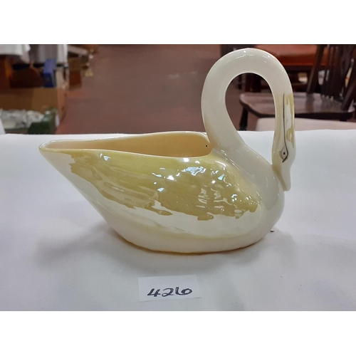 426 - Belleek Swan Creamer c.1980’s.