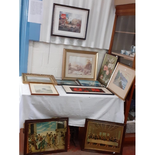 57 - Selection of Framed Prints & Pictures etc.