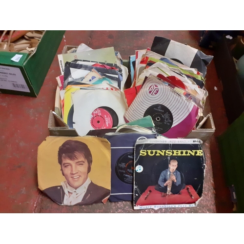 10 - Selection of 45 Vinyl Records 1960s Mainly Including Elvis, Kinks, Beach Boys etc.