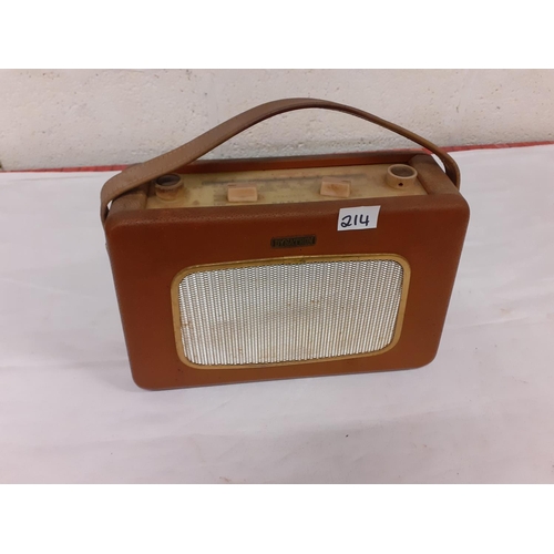 214 - Dynatron Transistor Portable Radio.