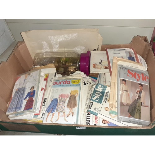 41 - Quantity of Vintage Dress Maker Patterns & Accessories.