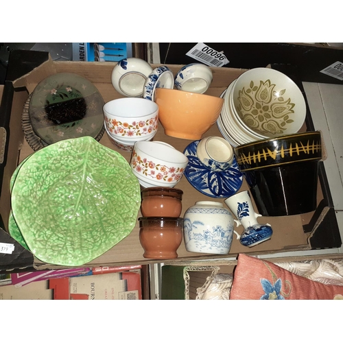 43 - Box of Assorted China to Include G & J Meakin etc.