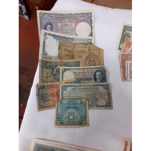 481 - Quantity of Foreign Bank Notes Including Malaya, Japanese etc.