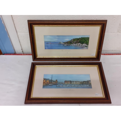 498 - Pair of Framed Prints by Rhys - 