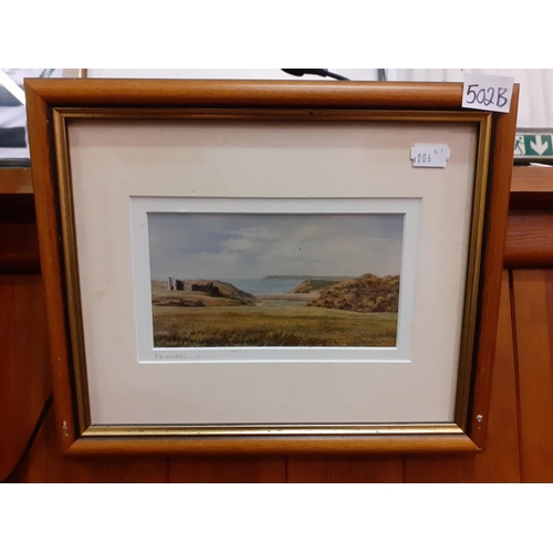 502B - Framed & Glazed Picture 