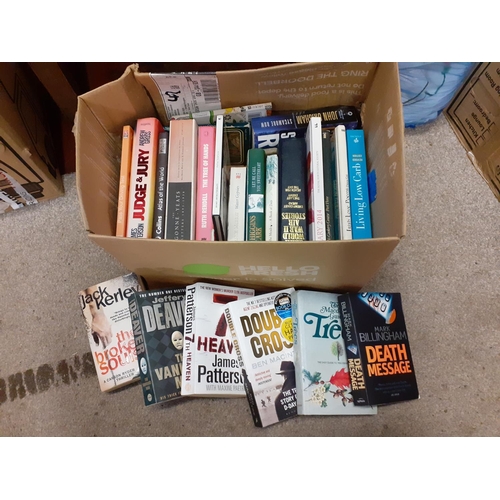 88 - Box of Assorted Novels & Other Books.