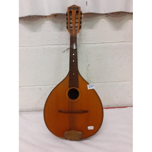 224 - 8 String Mandolin with Instruction Book.