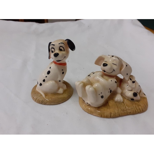 305 - Two Royal Doulton Disney's 101 Dalmatians Figures - 