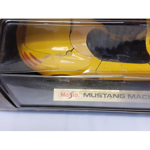 397 - Boxed Maisto Special Edition Mustang Mach III 1:18.