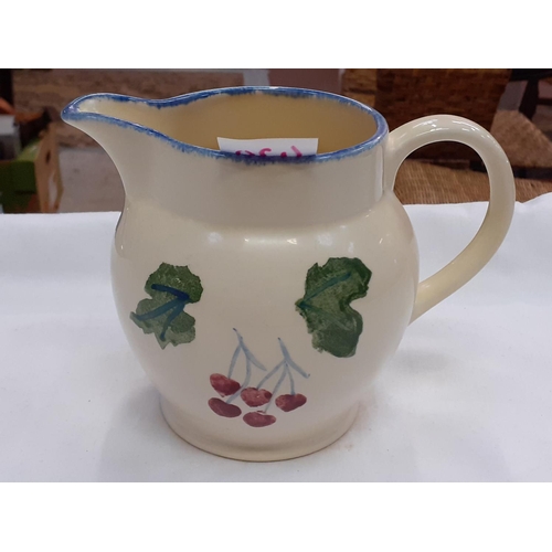 420 - Hand Painted Poole Pottery Milk Jug.